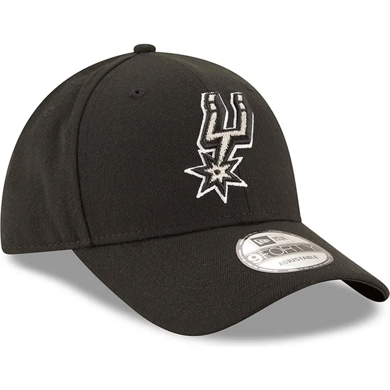 petten-gebogen-zwart-verstelbare-band-9forty-the-league-van-san-antonio-spurs-nba-van-new-era