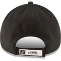 cappellino-visiera-curva-nero-regolabile-9forty-the-league-di-san-antonio-spurs-nba-di-new-era