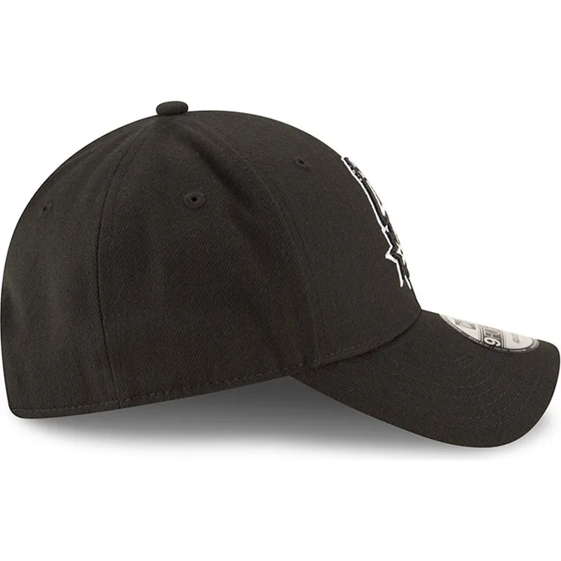 petten-gebogen-zwart-verstelbare-band-9forty-the-league-van-san-antonio-spurs-nba-van-new-era