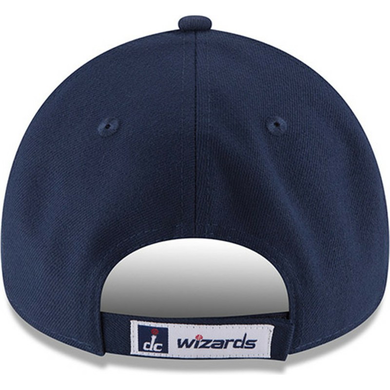 new-era-curved-brim-9forty-the-league-washington-wizards-nba-navy-blue-adjustable-cap