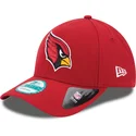 cappellino-visiera-curva-rosso-regolabile-9forty-the-league-di-arizona-cardinals-nfl-di-new-era