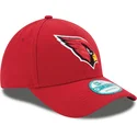 rote-verstellbare-curved-cap-9forty-the-league-der-arizona-cardinals-nfl-von-new-era