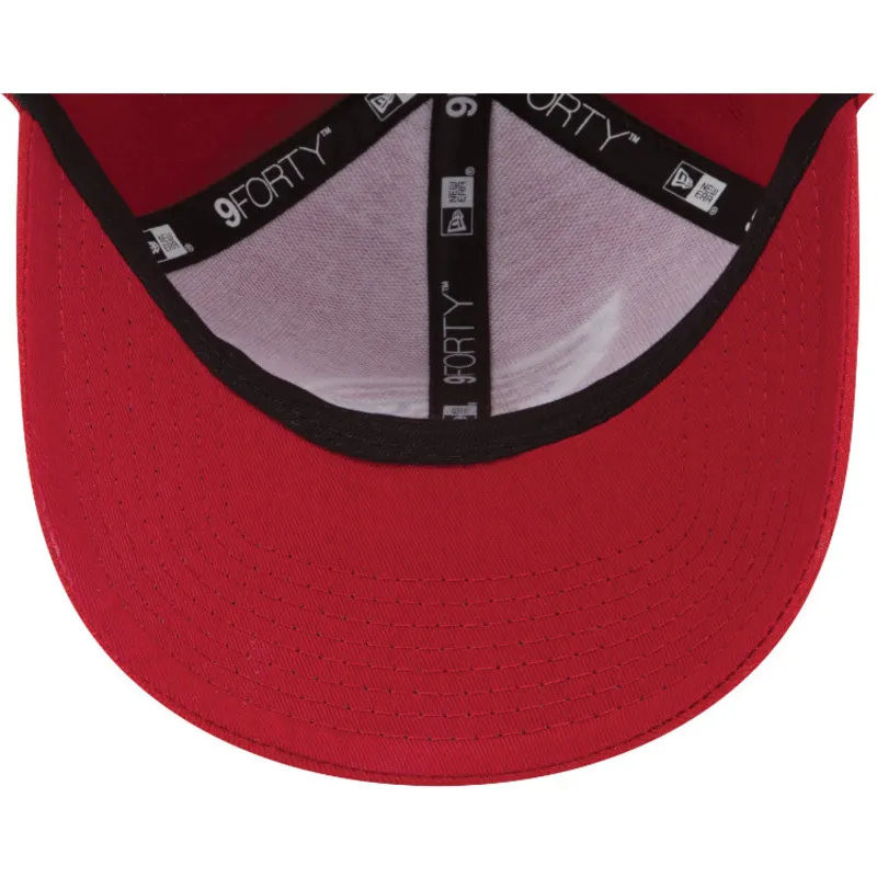 cappellino-curvo-rosso-regolabile-9forty-the-league-di-arizona-cardinals-nfl-di-new-era