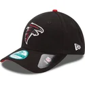 casquette-courbee-noire-ajustable-9forty-the-league-atlanta-falcons-nfl-new-era