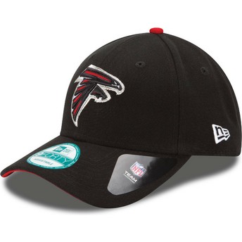Gorra curva negra ajustable 9FORTY The League de Atlanta Falcons NFL de New Era