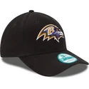 cappellino-visiera-curva-nero-regolabile-9forty-the-league-di-baltimore-ravens-nfl-di-new-era