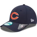 cappellino-visiera-curva-blu-marino-regolabile-9forty-the-league-di-chicago-bears-nfl-di-new-era