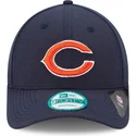 cappellino-visiera-curva-blu-marino-regolabile-9forty-the-league-di-chicago-bears-nfl-di-new-era