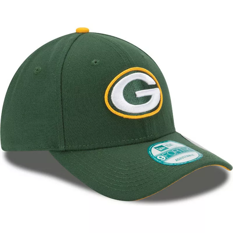 new-era-curved-brim-9forty-the-league-green-bay-packers-nfl-green-adjustable-cap