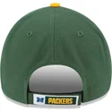 cappellino-visiera-curva-verde-regolabile-9forty-the-league-di-green-bay-packers-nfl-di-new-era