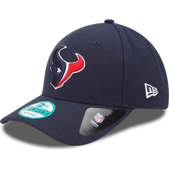 cappellino-visiera-curva-blu-marino-regolabile-9forty-the-league-di-houston-texans-nfl-di-new-era