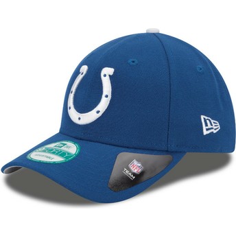 Gorra curva azul ajustable 9FORTY The League de Indianapolis Colts NFL de New Era