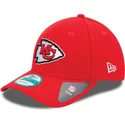 cappellino-visiera-curva-rosso-regolabile-9forty-the-league-di-kansas-city-chiefs-nfl-di-new-era