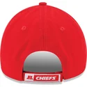 cappellino-visiera-curva-rosso-regolabile-9forty-the-league-di-kansas-city-chiefs-nfl-di-new-era