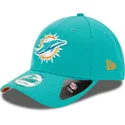 gorra-curva-azul-ajustable-9forty-team-de-miami-dolphins-nfl-de-new-era