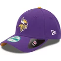 new-era-curved-brim-9forty-the-league-minnesota-vikings-nfl-purple-adjustable-cap