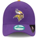 cappellino-visiera-curva-viola-regolabile-9forty-the-league-di-minnesota-vikings-nfl-di-new-era