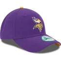 cappellino-visiera-curva-viola-regolabile-9forty-the-league-di-minnesota-vikings-nfl-di-new-era