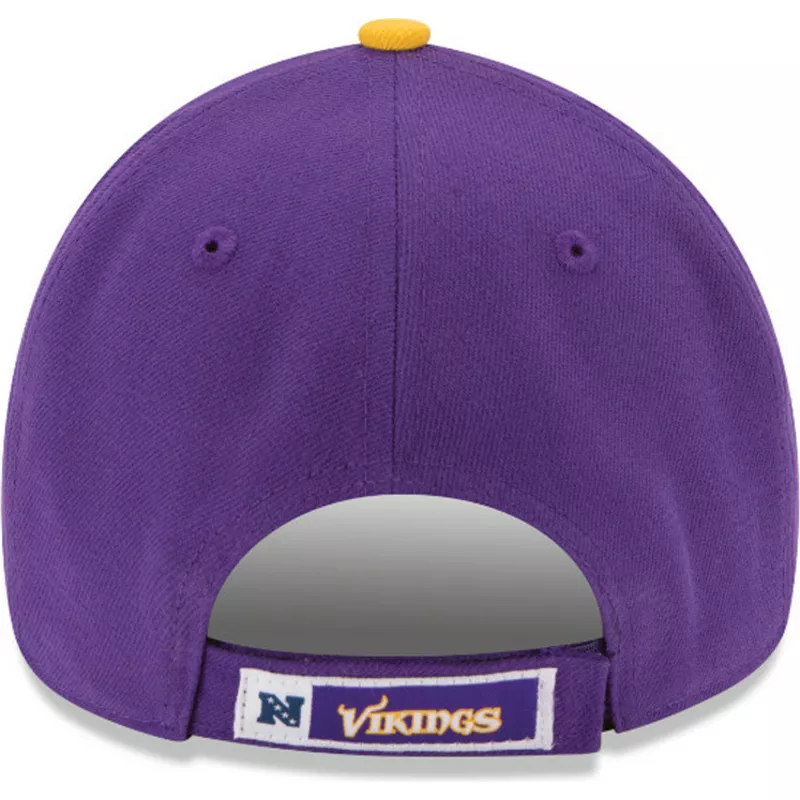 new-era-curved-brim-9forty-the-league-minnesota-vikings-nfl-purple-adjustable-cap