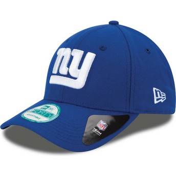 New Era Curved Brim 9FORTY The League New York Giants NFL Blue Adjustable Cap