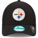 cappellino-visiera-curva-nero-regolabile-9forty-the-league-di-pittsburgh-steelers-nfl-di-new-era