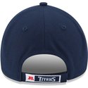 new-era-curved-brim-9forty-the-league-tennessee-titans-nfl-navy-blue-adjustable-cap
