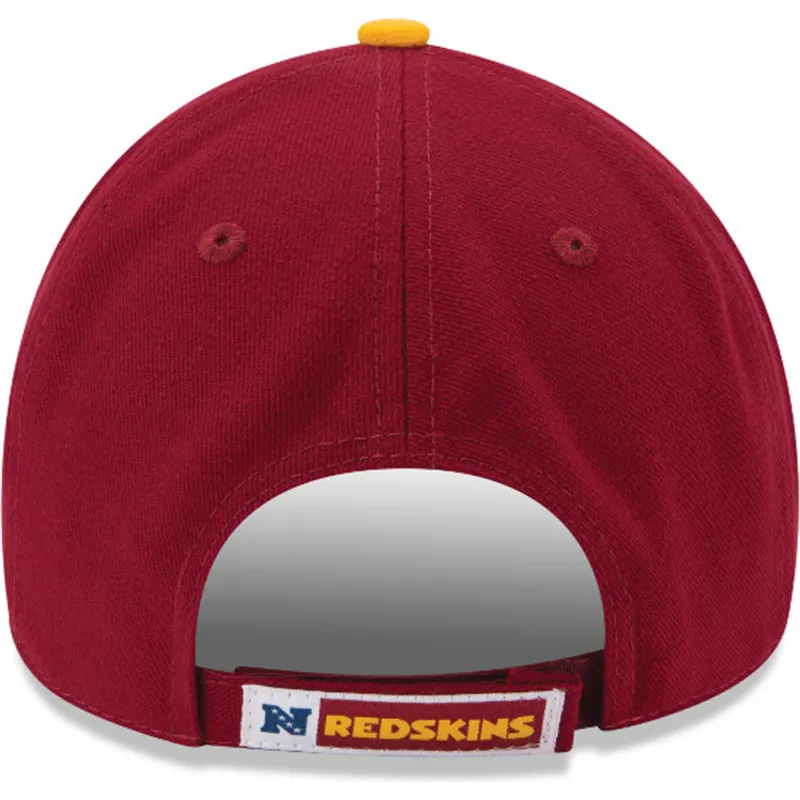 petten-gebogen-rood-verstelbare-band-9forty-the-league-van-washington-commanders-nfl-van-new-era