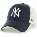 47-brand-youth-new-york-yankees-mlb-mvp-branson-navy-blue-trucker-hat