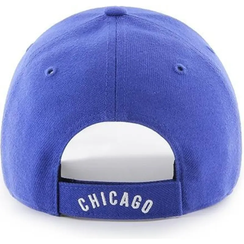 petten-gebogen-blauw-verstelbare-band-clasico-van-chicago-cubs-mlb-van-47-brand petten-gebogen-blauw-verstelbare-band-clasico-van-chicago-cubs-mlb-van-47-brand