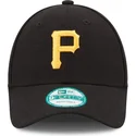 cappellino-visiera-curva-nero-regolabile-9forty-the-league-di-pittsburgh-pirates-mlb-di-new-era