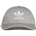 adidas-curved-brim-trefoil-classic-grey-adjustable-cap
