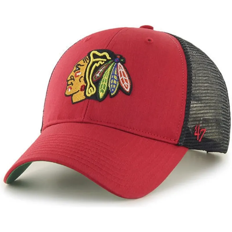 petten-gebogen-rood-snapback-van-chicago-blackhawks-nhl-van-47-brand petten-gebogen-rood-snapback-van-chicago-blackhawks-nhl-van-47-brand