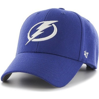 Gorra curva azul de Tampa Bay Lightning NHL MVP de 47 Brand
