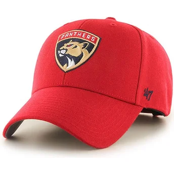 Wyginięta czapka czerwona Florida Panthers NHL MVP 47 Brand