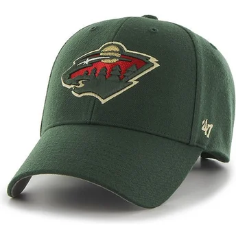 47 Brand Curved Brim Minnesota Wild NHL MVP Cap grün