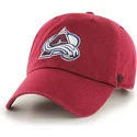 petten-gebogen-rood-verstelbare-band-van-colorado-avalanche-nhl-van-47-brand