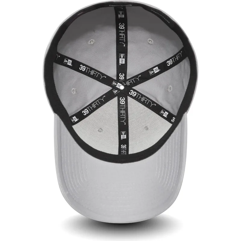 petten-gebogen-grijs-fitted-oro-39thirty-essential-van-los-angeles-dodgers-mlb-van-new-era