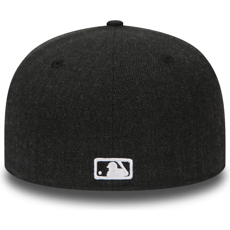 petten-plat-zwart-fitted-59fifty-seasonal-heather-van-new-york-yankees-mlb-van-new-era