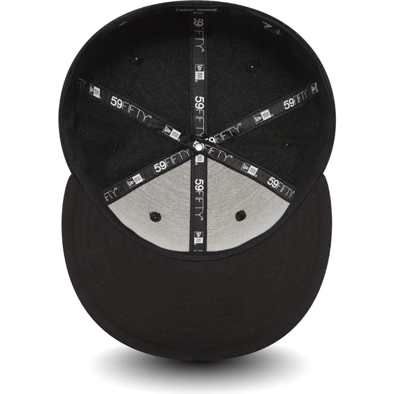 petten-plat-zwart-fitted-59fifty-seasonal-heather-van-new-york-yankees-mlb-van-new-era