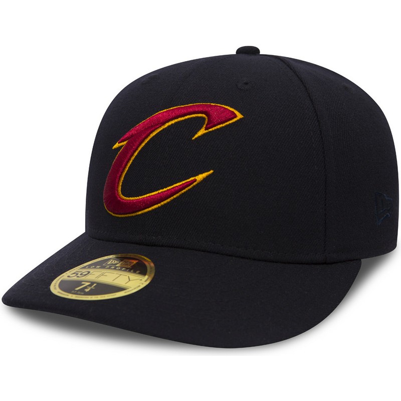 new-era-curved-brim-59fifty-low-profile-team-classic-cleveland-cavaliers-nba-black-fitted-cap