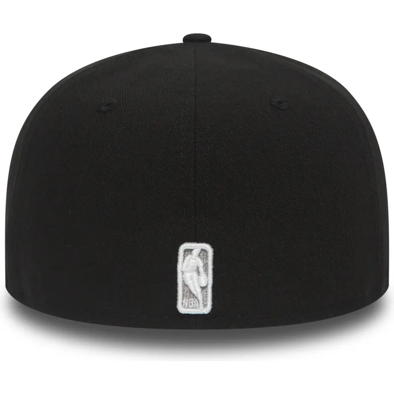 petten-plat-zwart-fitted-59fifty-van-san-antonio-spurs-nba-van-new-era