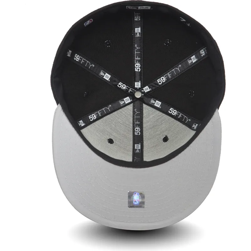 petten-plat-zwart-fitted-59fifty-van-san-antonio-spurs-nba-van-new-era