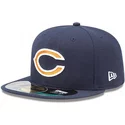 new-era-flat-brim-59fifty-on-field-chicago-bears-nfl-navy-blue-fitted-cap