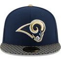 petten-plat-blauw-fitted-59fifty-sideline-van-los-angeles-rams-nfl-van-new-era