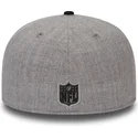 petten-plat-grijs-fitted-59fifty-reflective-heather-van-las-vegas-raiders-nfl-van-new-era