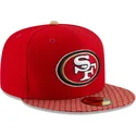 petten-plat-rood-aangepast-59fifty-sideline-van-san-francisco-49ers-nfl-van-new-era