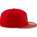 petten-plat-rood-fitted-59fifty-sideline-van-san-francisco-49ers-nfl-van-new-era