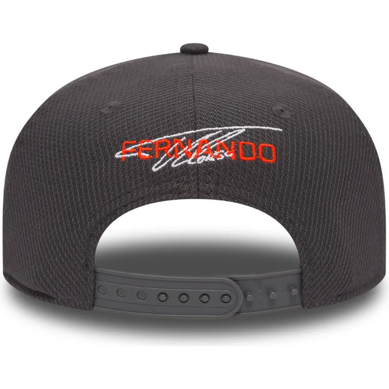 petten-plat-grijs-snapback-9fifty-fernando-alonso-van-mclaren-racing-formula-1-van-new-era