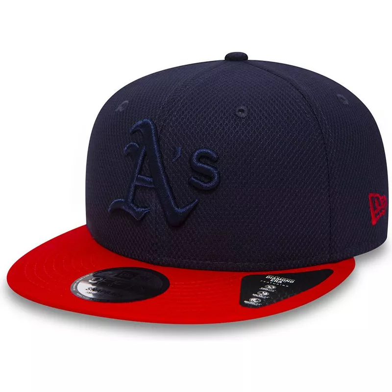 Gorra plana negra ajustada 59FIFTY Essential de Atlanta Braves MLB de New  Era