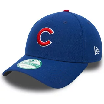 Gorra curva azul ajustable 9FORTY The League de Chicago Cubs MLB de New Era